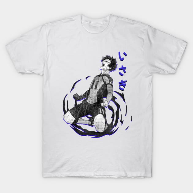 blue lock anime - Yoichi Isagi T-Shirt by Abdoss